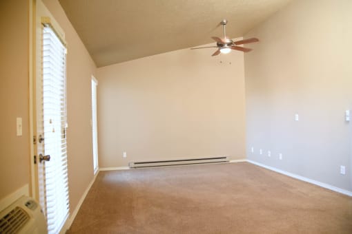Living room area at Graymayre Crossing Apartments, Spokane