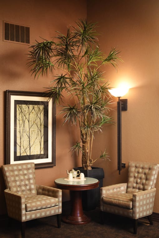 Indoor plants with beautiful frame at Graymayre Crossing Apartments, Spokane, 99208