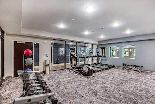 Fitness Center, Senior Apartment, Senior living, Maplewood, White Bear Lake, Saint Paul, Frost English Silver