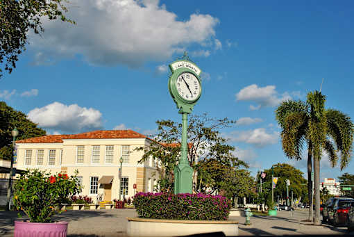 Lake Worth Beach Florida Town Center minutes from Madison Terrace 55+ Living