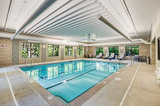 Pool, indoor, Senior Apartment, Senior living, Maplewood, White Bear Lake, Saint Paul, Frost English Silver