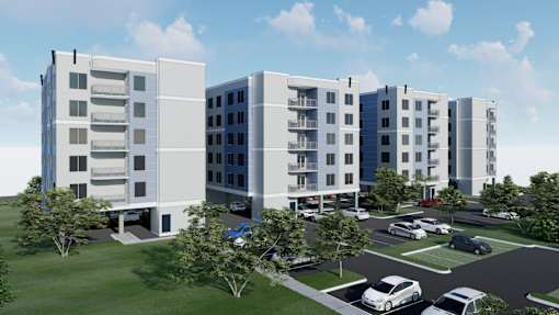 Affordable Senior Living at Madison Terrace Apartments in Lake Worth Beach, Florida.