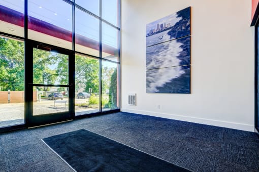 Entry way 1370 lobby