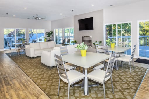 our apartments showcase a beautiful living room