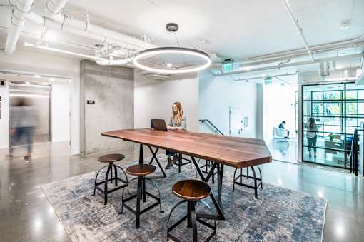Co-working space at Vance in San Francisco, CA.