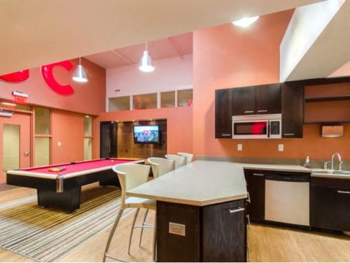 Game Room at Market Square Place, Pittsburgh