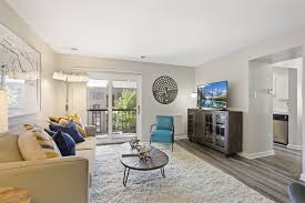 a living room with a couch and a television