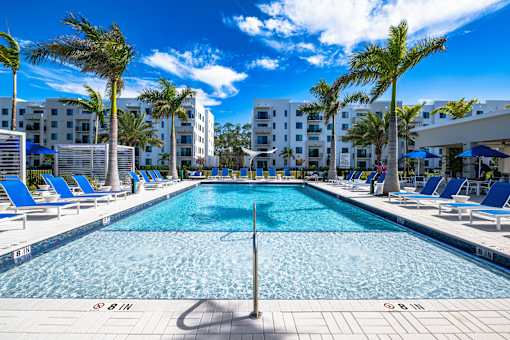 Resort-Style Swimming Pool at The Palmeri Residences, Naples, 34104