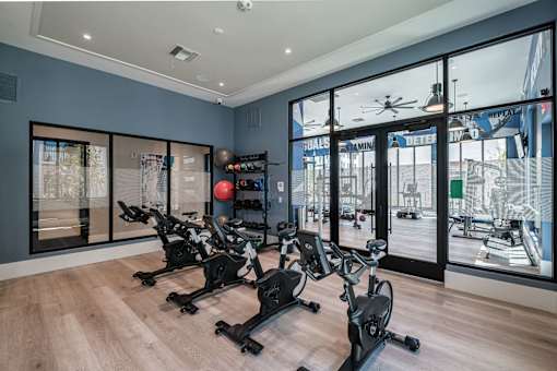 Yoga & Spin Room at The Palmeri Residences, Naples