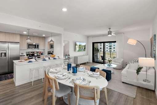 A Open-concept Kitchen at The Palmeri Residences, Florida