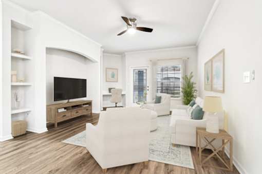 Living Room at Ballantrae Apartments, Sanford, FL, 32771