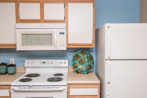 Classic home kitchen  at Stonelake at the Arboretum, Austin, Texas