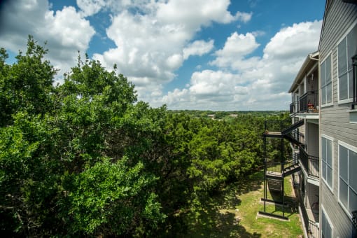 Beautiful hill country views  at Madison at the Arboretum, Texas