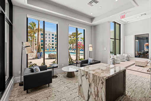 Waiting Area at The Palmeri Residences, Florida