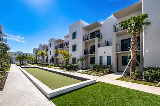 Bocce Court at The Palmeri Residences, Florida
