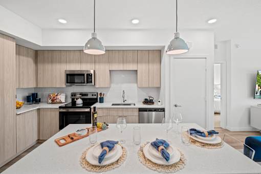 Dining Space at The Palmeri Residences, Florida, 34104