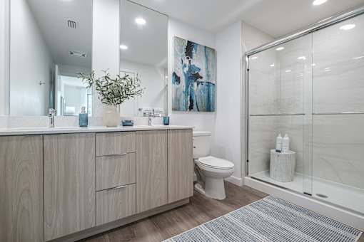 Bathroom with a Toilet at The Palmeri Residences, Naples, 34104