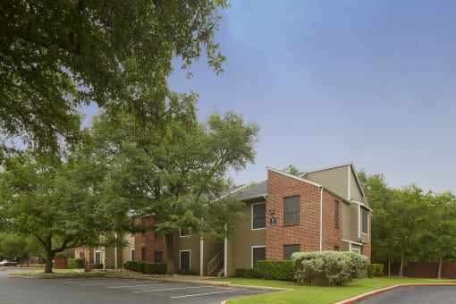 Building Exterior at High Oaks, Austin, Texas