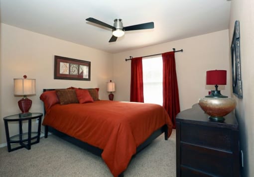 Bedroom at Monterey Ranch, Texas