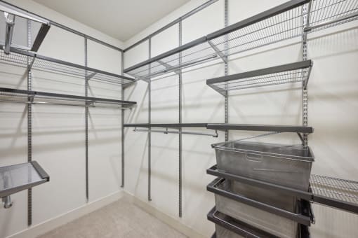 Closet  at The Sutton, Atlanta, Georgia