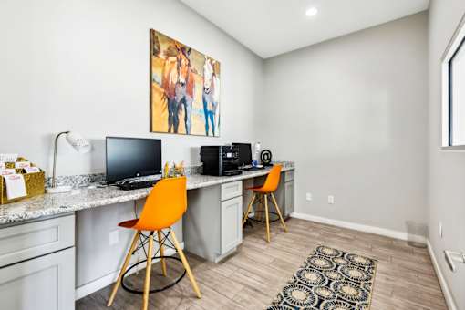 Work Space at Flats on Chapel Apartments, Texas, 76712