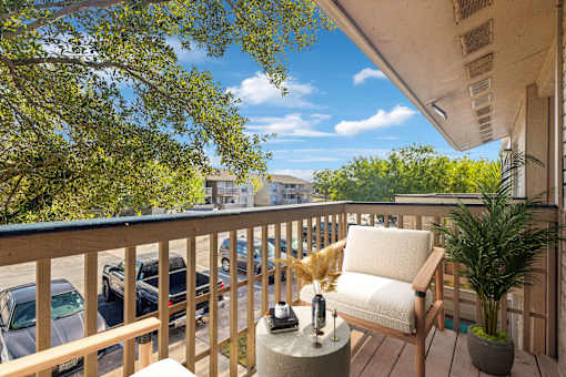 Large Private Patios & Balconies at The Bay Club, Corpus Christi, TX, 78418