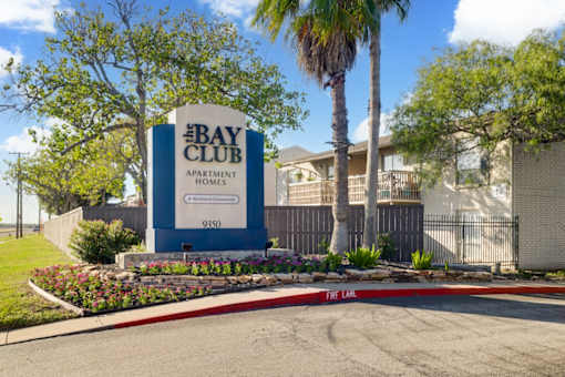 Elegant Sign Board at The Bay Club, Texas, 78418
