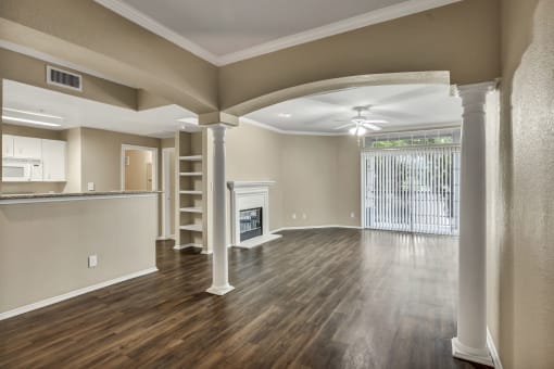 Dining/Living Space at River Stone Ranch, Austin, 78749