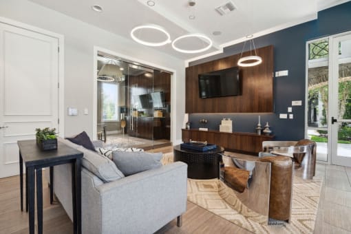 Seating Area at Village at Terra Bella Apartments, FL