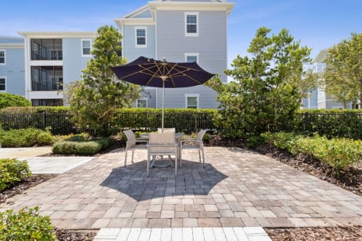 Patio at Village at Terra Bella Apartments, FL