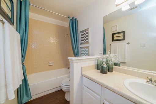 Bathroom at High Oaks, Texas, 78759
