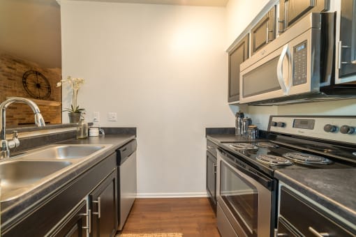 Kitchen at High Oaks, Austin, Texas