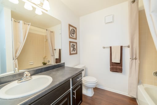 Bathroom at High Oaks, Austin, TX, 78759