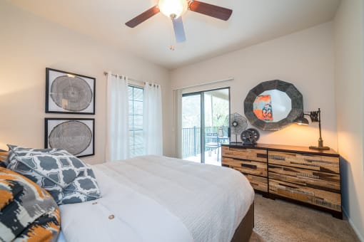 Bedroom at High Oaks, Austin, Texas