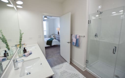 Bathroom at The Maven, Georgia, 30024