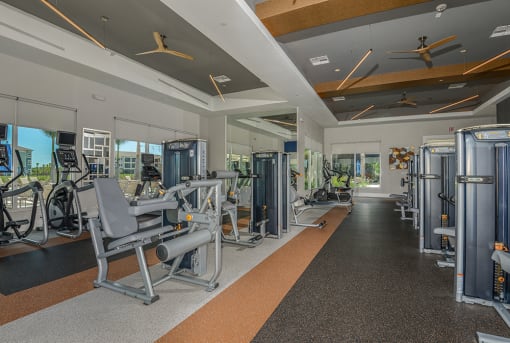 Fitness center  at Echo Lake, Bradenton