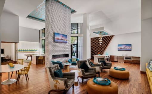 Resident club room  | District at Rosemary at The District at Rosemary, Florida, 34236