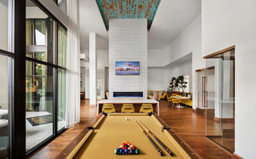 Billiard table  | District at Rosemary at The District at Rosemary, Sarasota, Florida