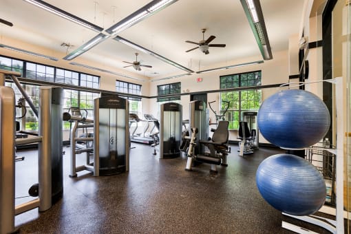 Fitness center  | Estates at Heathbrook