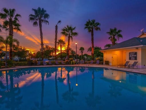 Community Pool  at Bay Harbor, Florida