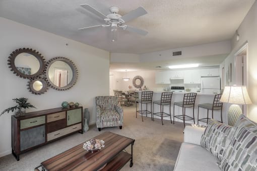 Living Room at Monterra at Bonita Springs, Bonita Springs