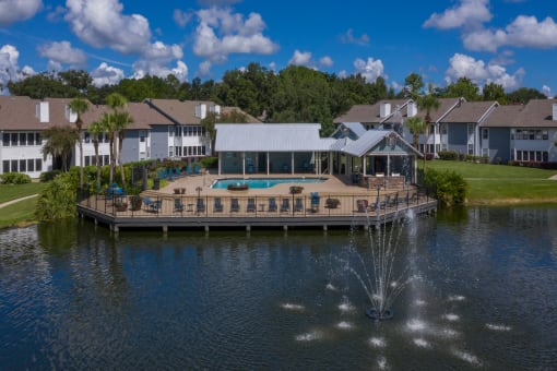 Aerial view  at Saddleworth Green, Ocala
