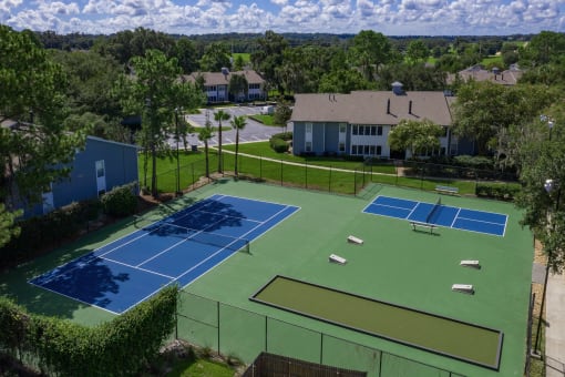 Sport courts at Saddleworth Green, Florida