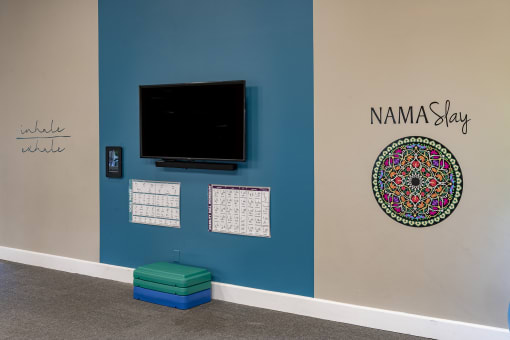 Yoga studio at Saddleworth Green, Ocala, Florida