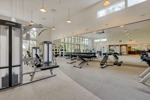 Fitness center at Monterey Ranch, Austin, TX