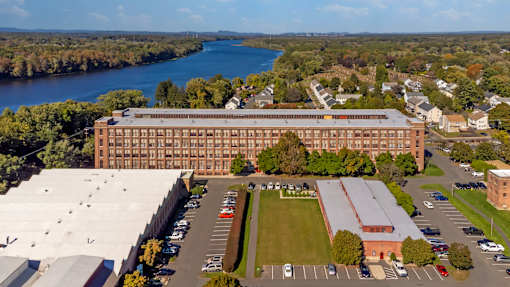 Aerial View of Bigelow Commons Apartment Communities