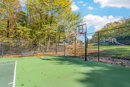 Full Outdoor Basketball Court at Thornberry Apartments, Charlotte