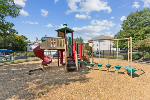 the estates with slide and swing set at Residences at Westborough Station, Westborough
