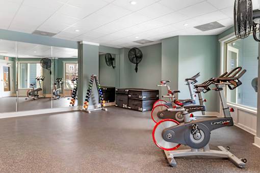 Fitness Center With Updated Equipment at The Standard, South Carolina
