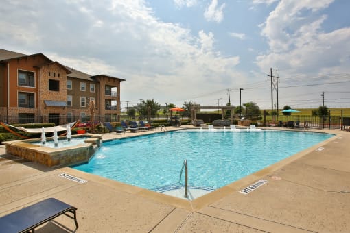 Pool at The Legend, Waco, Texas